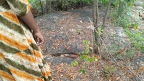 Outdoor breast and pussy licking viral video