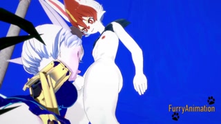 Ratchet &amp; Clank Pokemon Hentai - Lombax Rift having sex with Cinderace