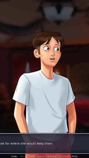 Summertime saga: finding the exams, and dick-riding in the college locker room ep 203