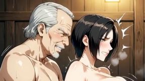 Valentina Babe Enjoys Visiting and Having Sex with Elderly Mobsters in Prison! Animation Hentai Waifu.