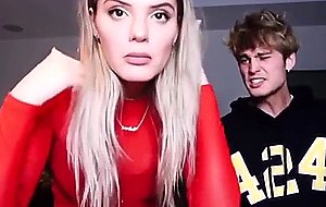 Sexy youtuber burping and farting