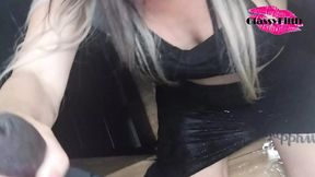 Hot blonde milf deranged by black ebony cock