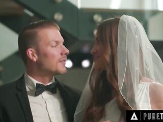 PURE TABOO Concupiscent Bride Gizelle Blanco Shamelessly Teases Spouse In Front Of Wedding Witnesses