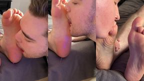 ticklish gay feet
