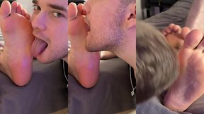 ticklish gay feet