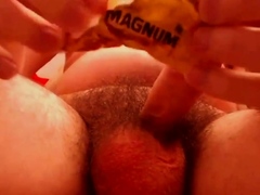 Skinny Small Cock Guy Cums Quick During Solo Play