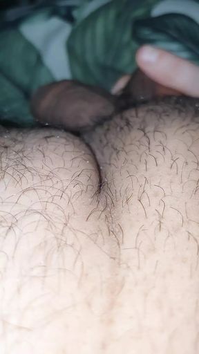 Step mom in bed handjob step son dick