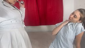 NURSE LICKING GIRLS FACES BY ATENA AND SABRINA GREEN CAM BY ALINE FULL HD