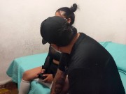 AL FIN CORONÉ Y PUDE COGER CON MI CUÑADA POR QUE SU HERMANA SALIÓ DE CASA