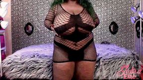 Soft BBW Body Fishnet Tease (MP4 Version)