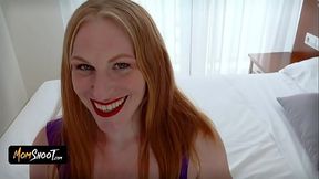 Lucky Guy Bangs His Mature Student'_s Tight Pussy After Intense Spanish Lesson And Cums In Her Mouth