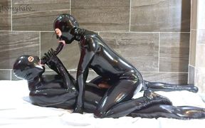 Double Dildo Fun, Full - Alex Latex