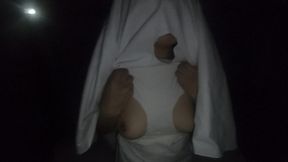 elchicodelpeinadofollador - videito de fantasma sin edicion tal cual salio en el detras de camaras