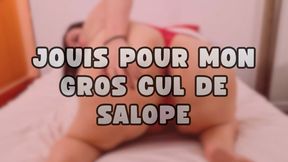 Jouis pour mon gros cul de salope !