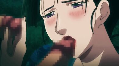 A MILF with Huge Tits and a Hairy Pussy Likes to Have Several Cocks on Festival Night