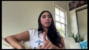 Violet Myers behind the scenes interview talking about her career