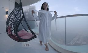 Mistress Kennya - BDSM Vacation Fantasy Episode 4 Balcony Tease