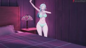 eris take a bbc full scene for reds - mushoku tensei 4 - full & pov on sheer & ptrn: fantasyking3