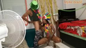carnaval do myke brazil 2024 com fabinho costa e millena gomes ela adora sex anal