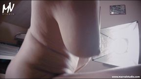 marval - behind the scenes female and male pov - big saggy lactating tits. loreen red & vali savage