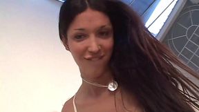 cute tranny slut gets fucked in the ass on the casting couch