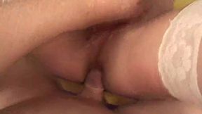 cute tranny slut gets fucked in the ass on the casting couch