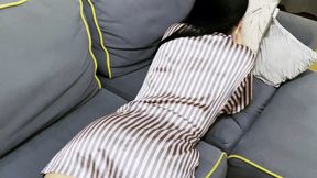 First Fuck with Stunning Real Wife Homemade Filmed While She Is Speaking with Her Stepsister