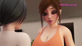 MILF Shared Once Again ◉ PREMIUM 3D FUTA Threesome