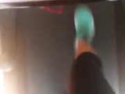 Mistress Susanna Guerriero in palestra durante la corsa mattutina
