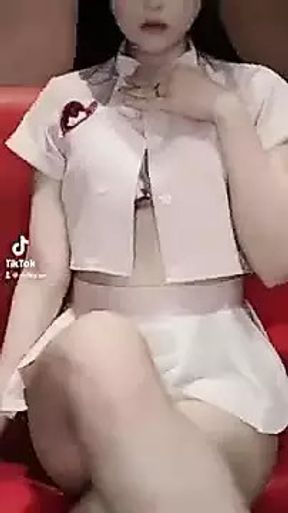 Do you think naughty nurse cosplay is cute?