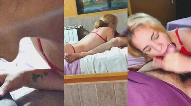 18-year-old slut with 40-year-old man in a dirty, cheap hotel