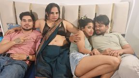 Indian Hardcore Foursome Desi Sex Video