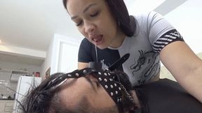 ASIAN GODDESS BAD BREATH CONTROL PART 2 BY Kiara AND DANIEL santiago CAM BY ALINE FULL HD