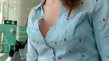 MILE HIGH - public flashing & squirt