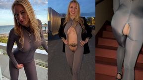 compilation sexy de cette seconde partie au cap d agde mon catsuit a eu ...