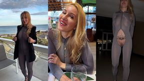 compilation sexy de cette seconde partie au cap d agde mon catsuit a eu ...