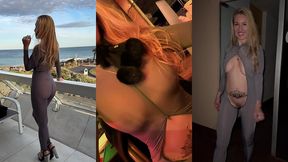 compilation sexy de cette seconde partie au cap d agde mon catsuit a eu ...