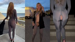 compilation sexy de cette seconde partie au cap d agde mon catsuit a eu ...