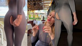 compilation sexy de cette seconde partie au cap d agde mon catsuit a eu ...