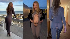 compilation sexy de cette seconde partie au cap d agde mon catsuit a eu ...