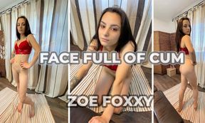 Skinny Brunette Quick Fuck With Face Full Of Cum