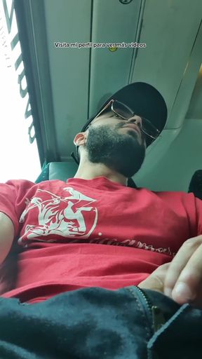 Unforgettable moment from "So Close To Orgasm On A Full Bus, I'm So Hot!"