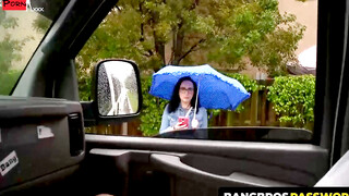 BangbrosPassword.com - Scarlett gets her pussy banged in the city bus by a stranger