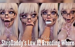 Step-daddys Low Iq Breeding Whore