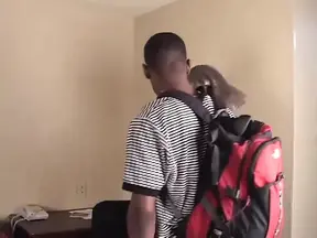 Very huge boobs black milf loves big black dick in pussy in mouth