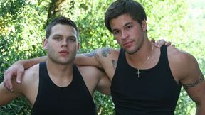 Brodie & Samuel end up fucking on all fours, HARD