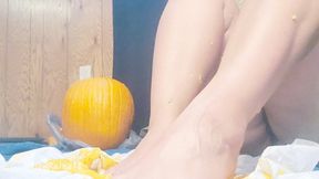 Pumpkin Pulp Pedicure