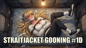 Straitjacket Gooning #1D: Asylum Straitjacket Surrender (Animated, Music, Text)