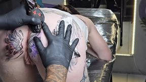 STARTING THE DAY WITH A CHANGE IN MY ANAL TATTOO 2