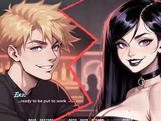 My New Girlfriend Taboo Manga Game Ep. 41 S&M Drubbing with My Rock GF!